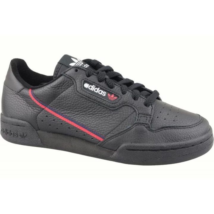 Vyriški suvarstomi sportbačiai adidas Continental 80, juodi