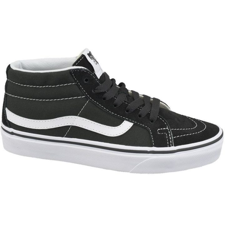Moteriški sportbačiai Vans Sk8-Mid Reissue, juodi