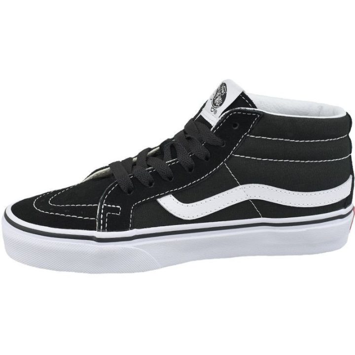 Moteriški sportbačiai Vans Sk8-Mid Reissue, juodi