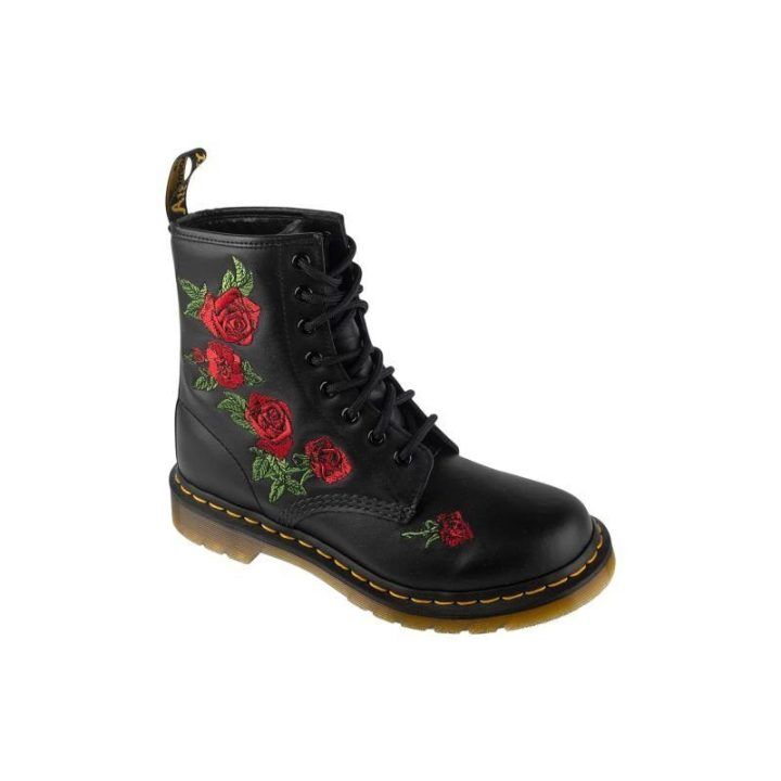 Moteriški aulinukai su rožėmis Dr. Martens 1460 Vonda