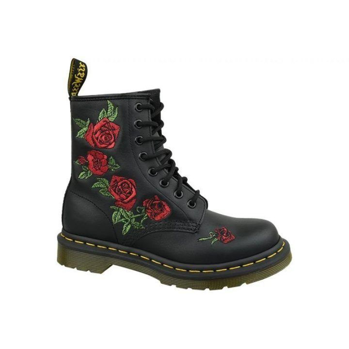 Moteriški aulinukai su rožėmis Dr. Martens 1460 Vonda