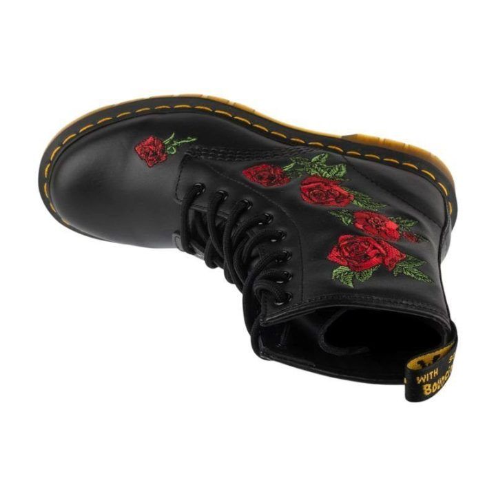 Moteriški aulinukai su rožėmis Dr. Martens 1460 Vonda