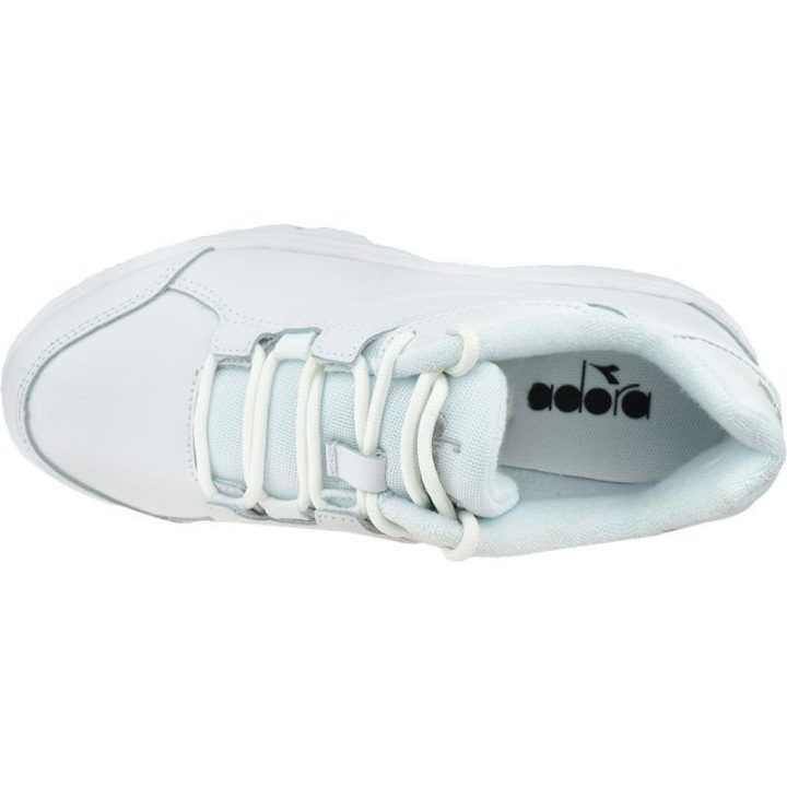 Moteriški sportbačiai su raišteliais Diadora Majesty, balti