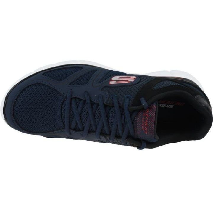 Vyriški sportbačiai Skechers Satisfaction-Flash Point, tamsiai mėlyni