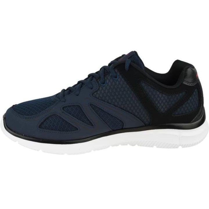 Vyriški sportbačiai Skechers Satisfaction-Flash Point, tamsiai mėlyni