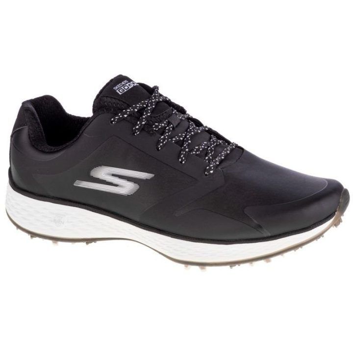 Moteriški žemo profilio golfo bateliai Skechers Go Golf Pro, juodi