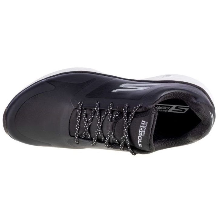 Moteriški žemo profilio golfo bateliai Skechers Go Golf Pro, juodi