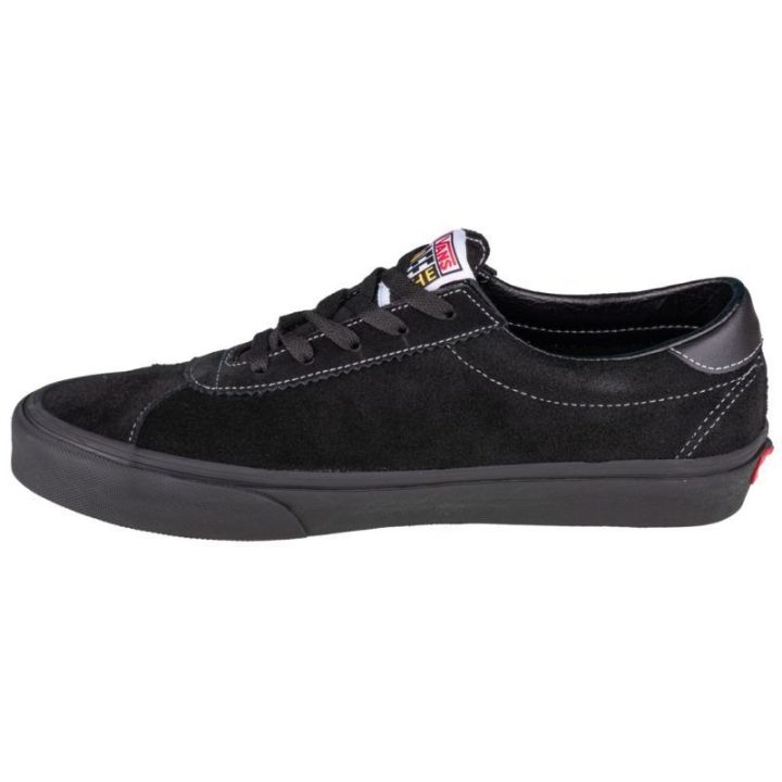 Uniseks zomšiniai batai Vans UA Sport, juodi