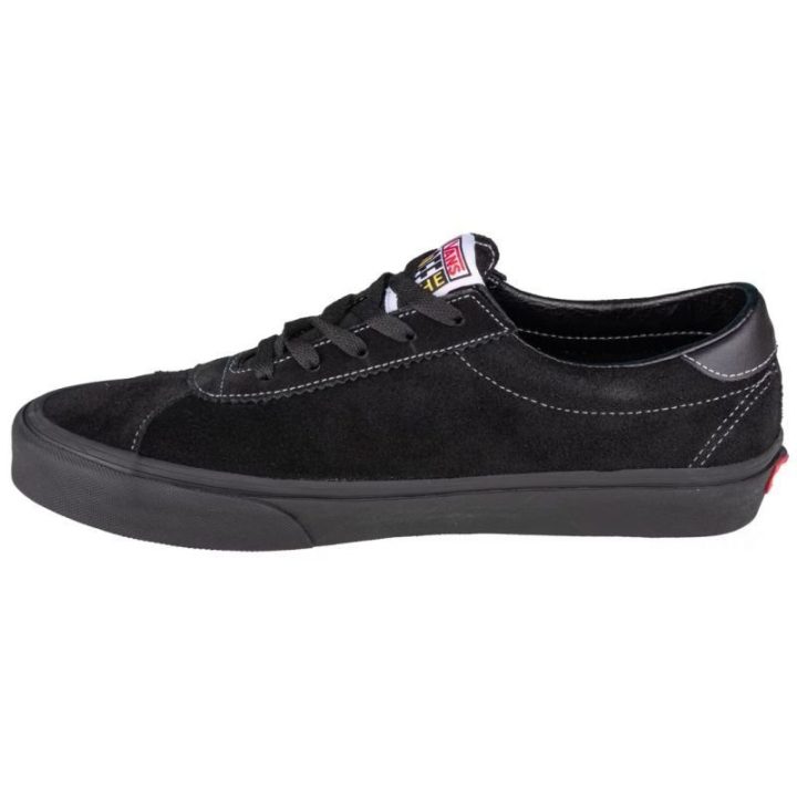 Uniseks zomšiniai batai Vans UA Sport, juodi