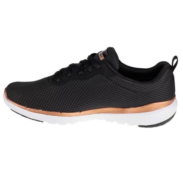 Moteriški tinkliniai sportbačiai Skechers Flex Appeal 3.0, juodi