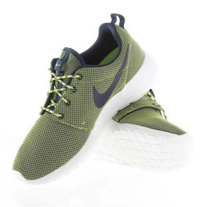 Moteriški sportbačiai su putplasčio amortizacija Nike Rosherun, žali