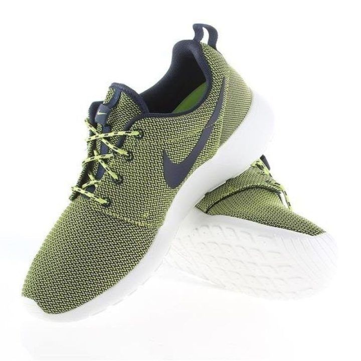 Moteriški sportbačiai su putplasčio amortizacija Nike Rosherun, žali