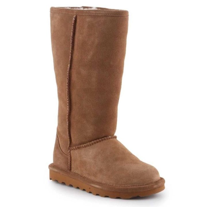 Moteriški pašiltinti ilgaauliai batai Bearpaw Elle Tall Hickory II