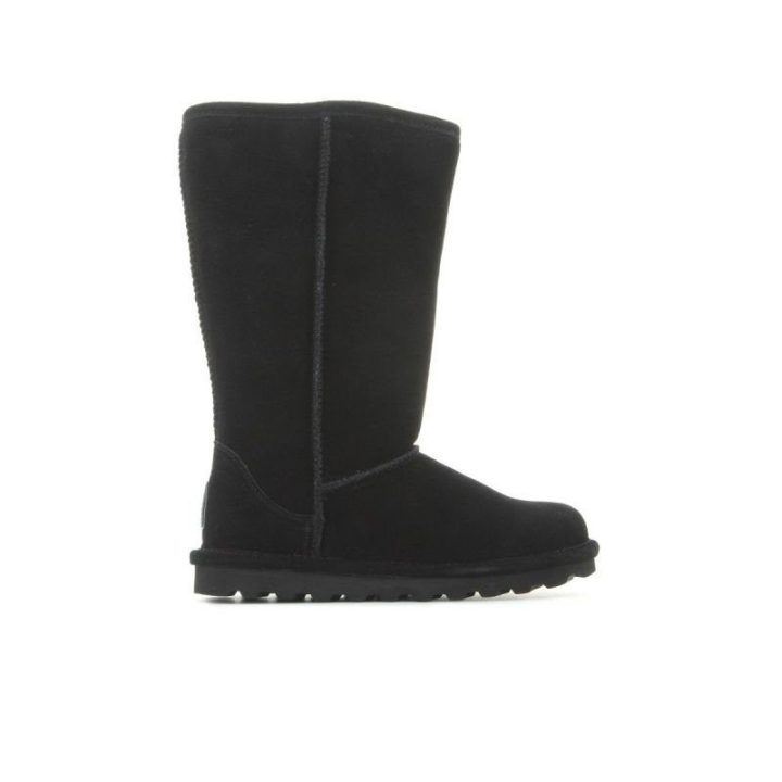 Vaikiški aukšti žieminiai batai Bearpaw Elle Tall, juodi