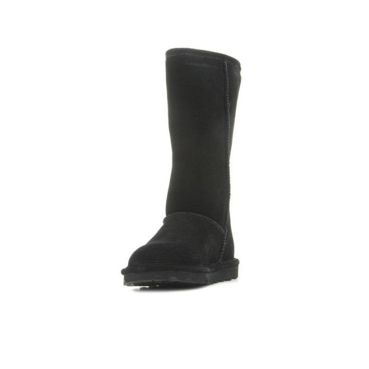 Vaikiški aukšti žieminiai batai Bearpaw Elle Tall, juodi