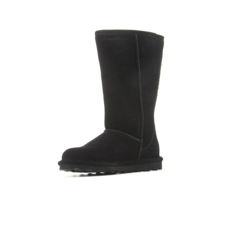 Vaikiški aukšti žieminiai batai Bearpaw Elle Tall, juodi