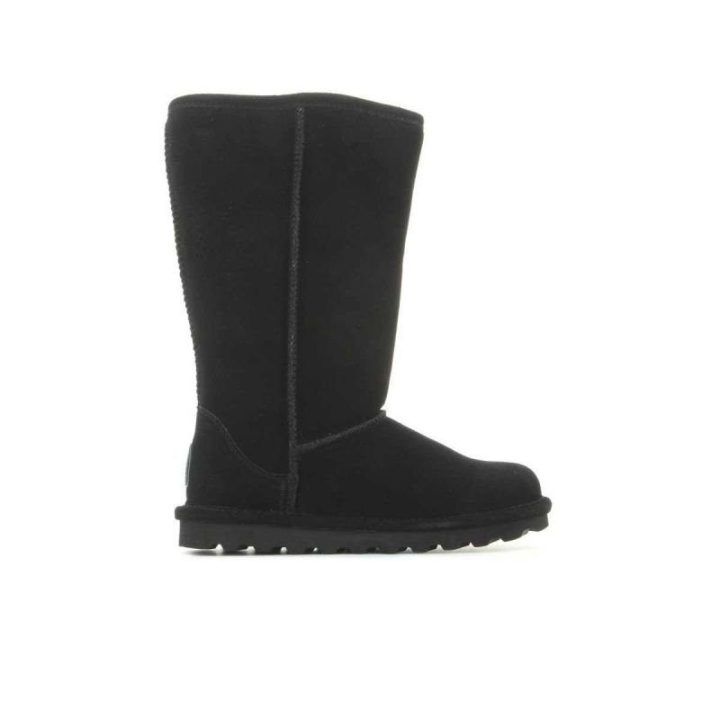 Vaikiški aukšti žieminiai batai Bearpaw Elle Tall, juodi