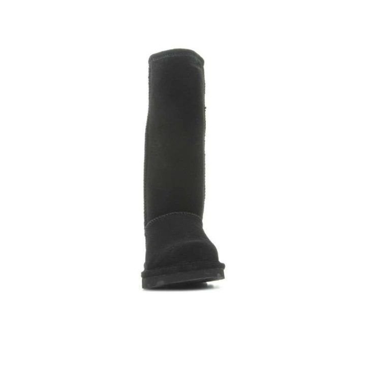 Vaikiški aukšti žieminiai batai Bearpaw Elle Tall, juodi