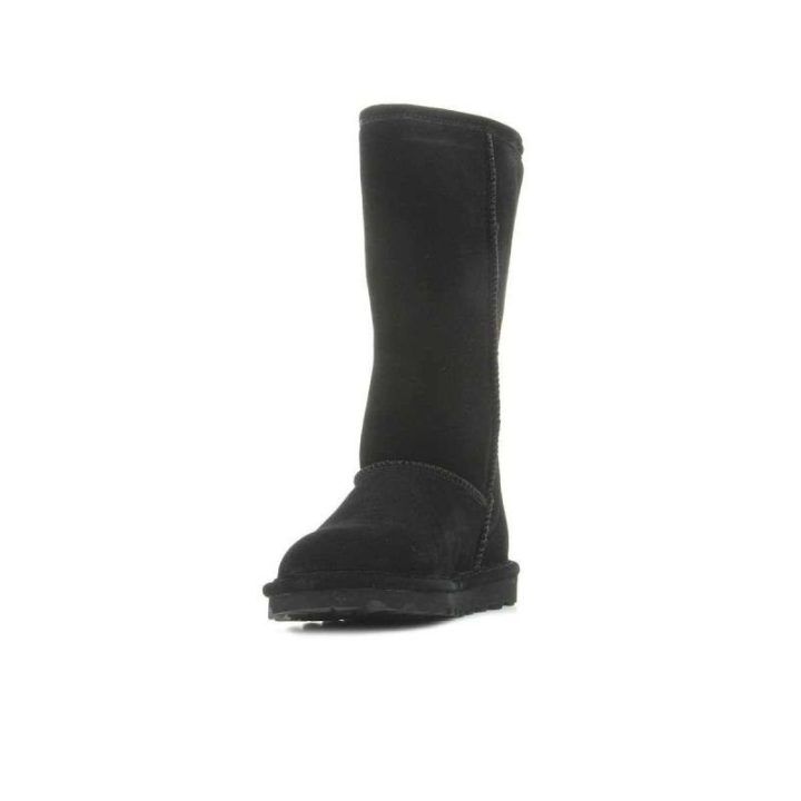 Vaikiški aukšti žieminiai batai Bearpaw Elle Tall, juodi