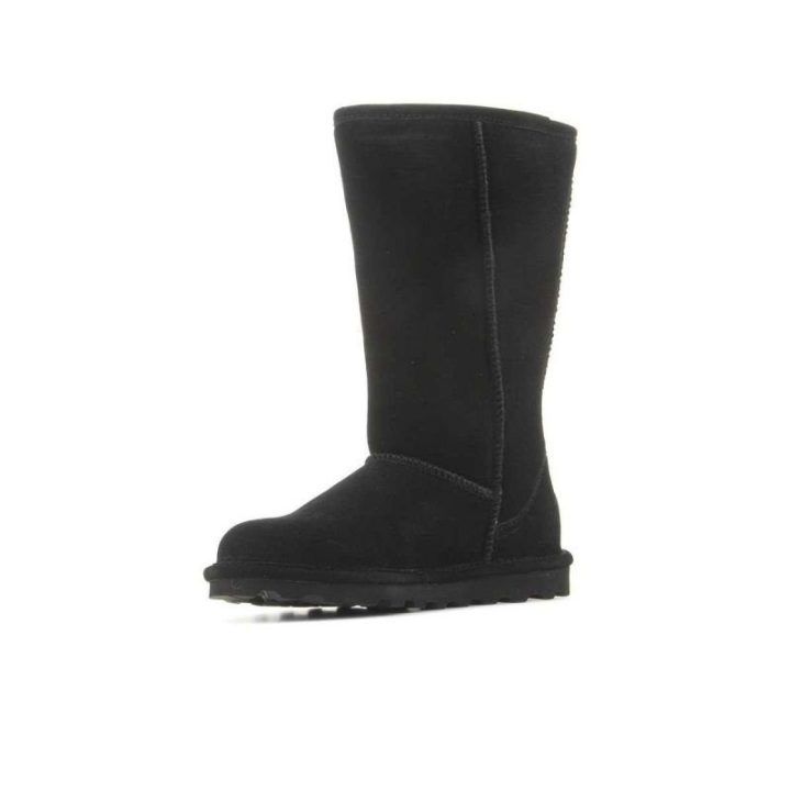 Vaikiški aukšti žieminiai batai Bearpaw Elle Tall, juodi