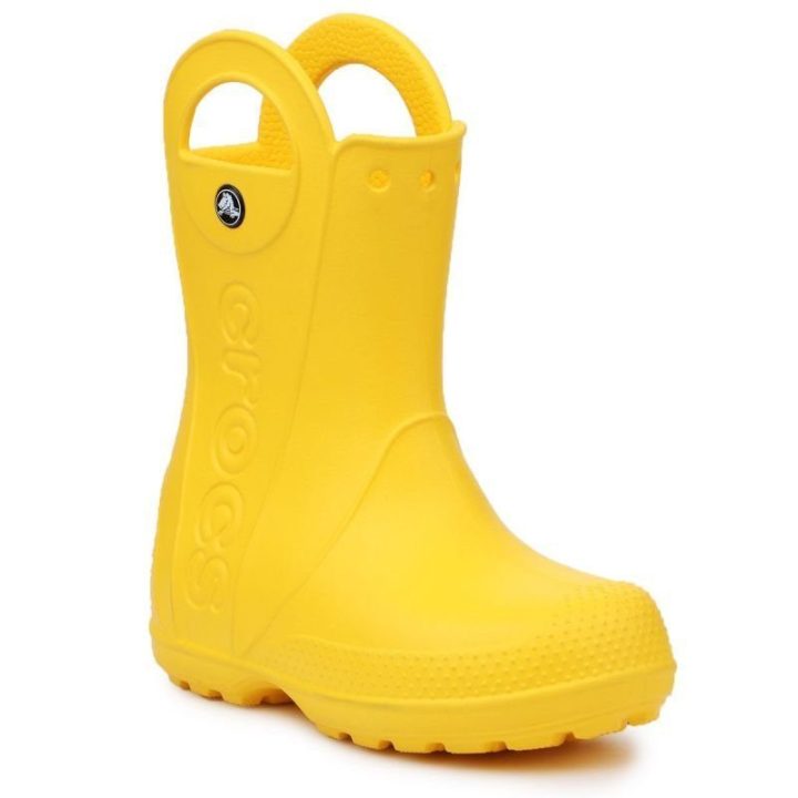 Vaikiški guminiai batai Crocs Handle It, geltoni