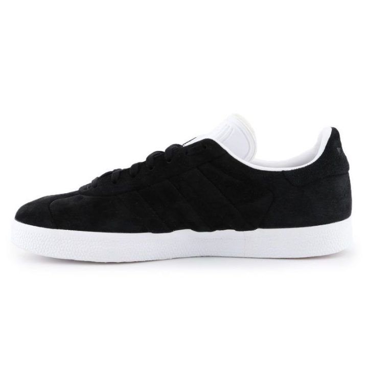 Vyriški zomšiniai sportbačiai adidas Gazelle Stitch, juodi