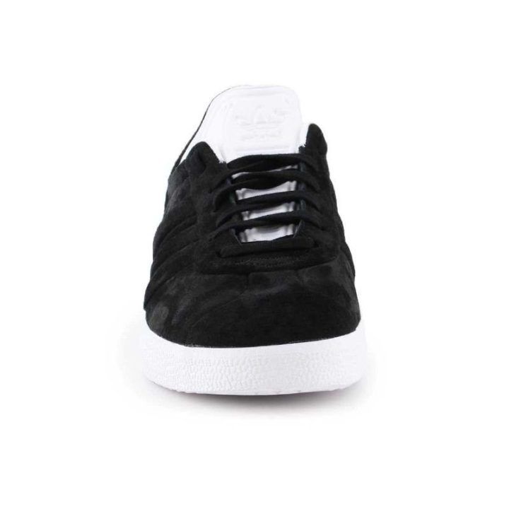 Vyriški zomšiniai sportbačiai adidas Gazelle Stitch, juodi