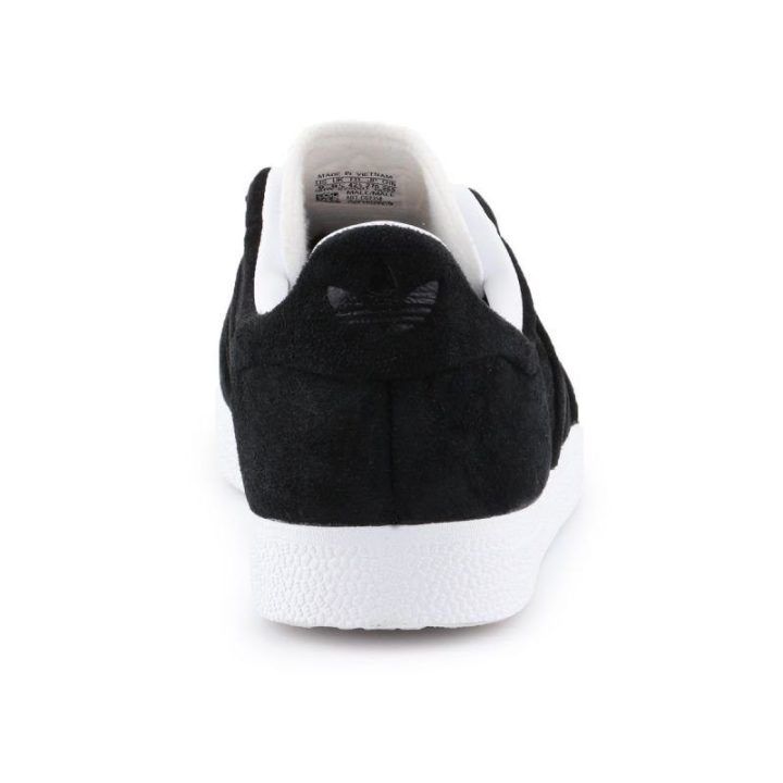 Vyriški zomšiniai sportbačiai adidas Gazelle Stitch, juodi