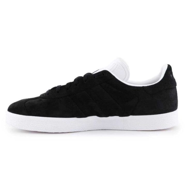 Vyriški zomšiniai sportbačiai adidas Gazelle Stitch, juodi