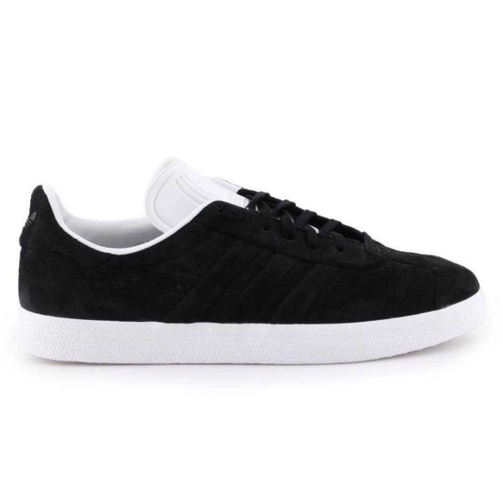 Vyriški zomšiniai sportbačiai adidas Gazelle Stitch, juodi