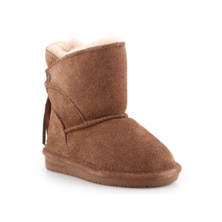 Vaikiški odiniai sniego batai Bearpaw Mia, rudi