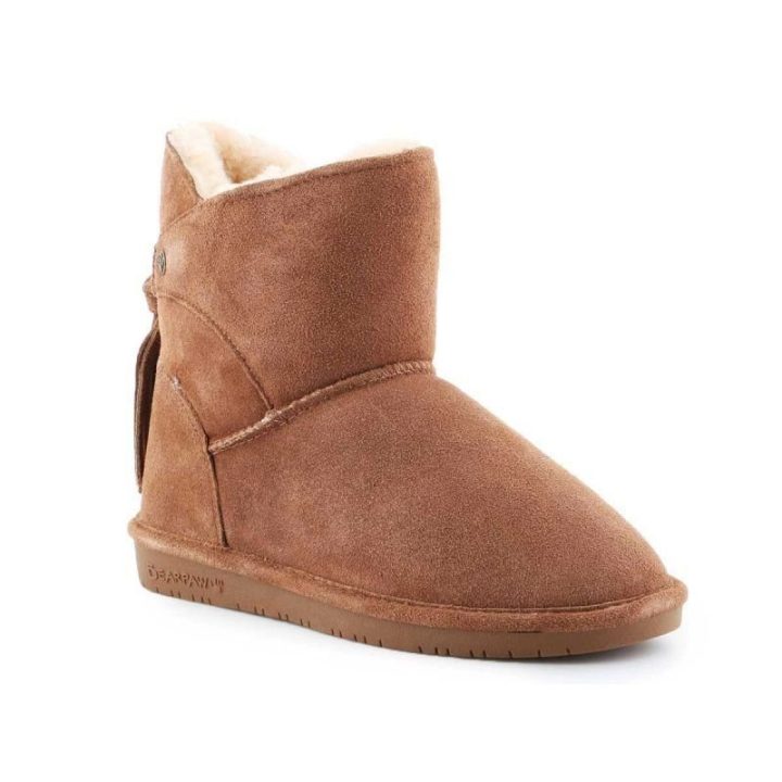 Vaikiški aulinukai su šiltu pamušalu Bearpaw, rudi