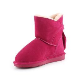 Vaikiški aulinukai su šiltu pamušalu Bearpaw, tamsiai rožiniai