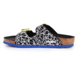 Vaikiškos šlepetės su dviem reguliuojamais dirželiais Birkenstock Arizona