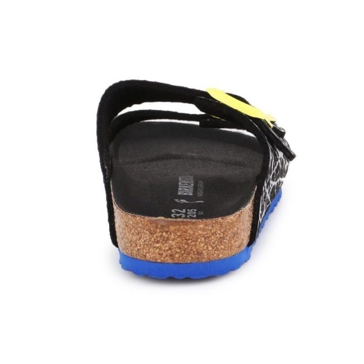 Vaikiškos šlepetės su dviem reguliuojamais dirželiais Birkenstock Arizona