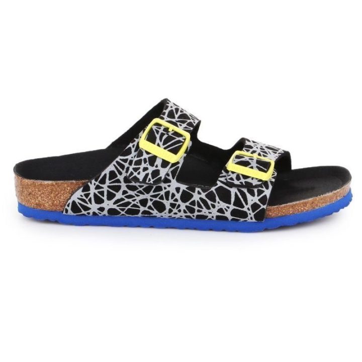 Vaikiškos šlepetės su dviem reguliuojamais dirželiais Birkenstock Arizona