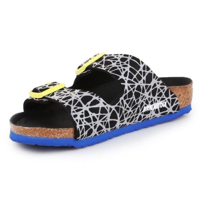Vaikiškos šlepetės su dviem reguliuojamais dirželiais Birkenstock Arizona
