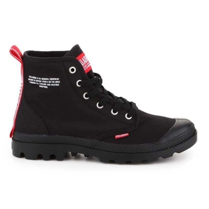 Vyriški sportbačiai aukštu auliuku Palladium Pampa Hi Dare, juodi