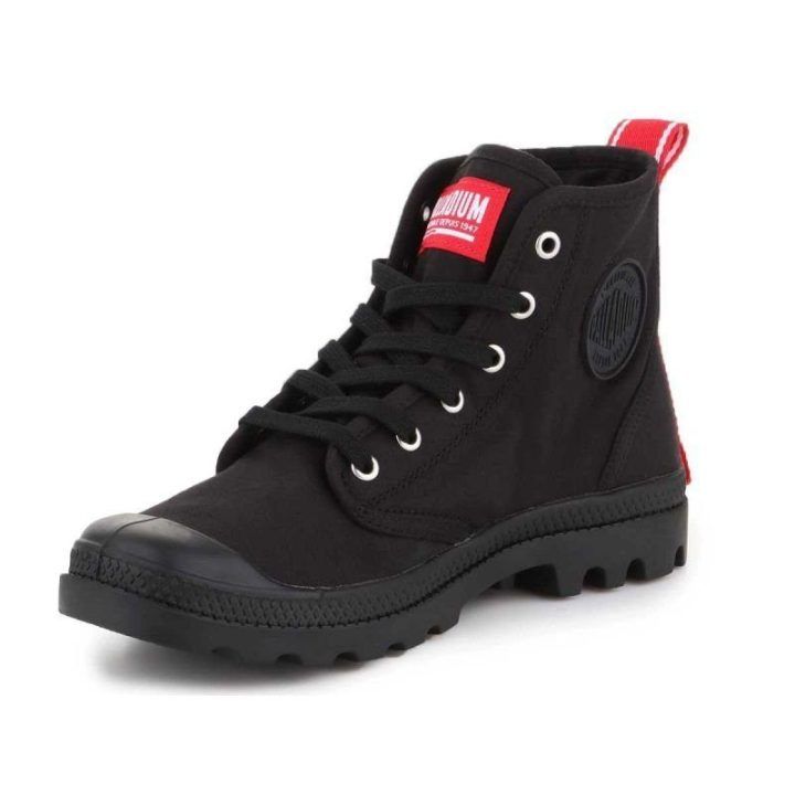 Vyriški sportbačiai aukštu auliuku Palladium Pampa Hi Dare, juodi