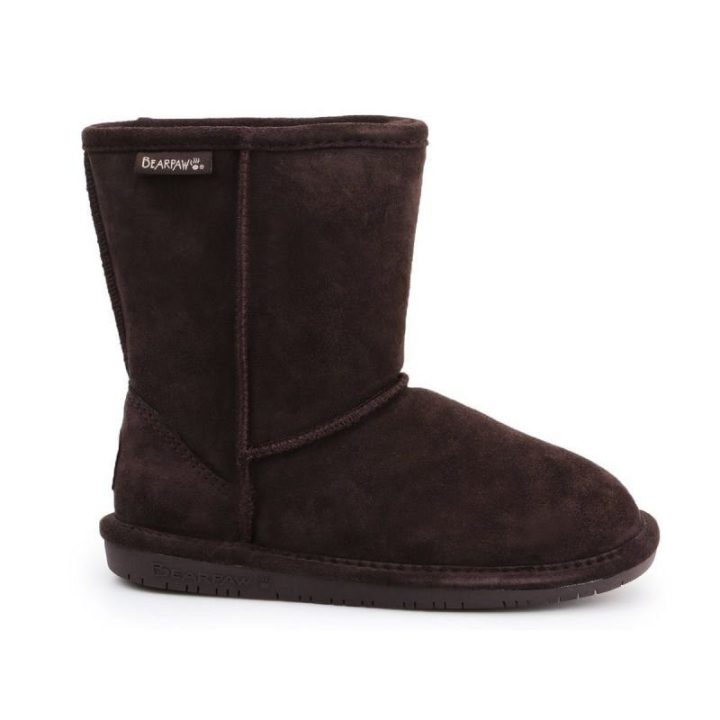 Vaikiški aulinukai iš natūralios zomšos Bearpaw Emma, rudi