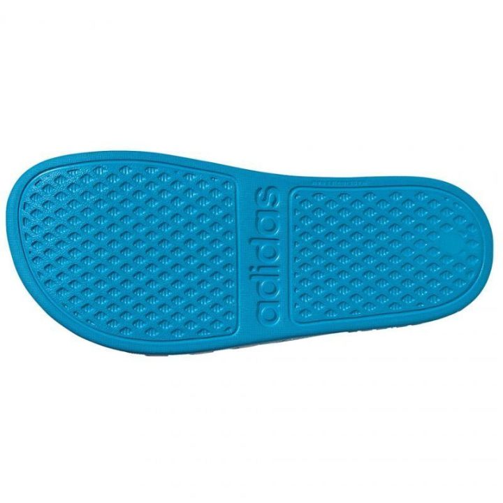 Vaikiškos šlepetės baseinui ir dušui adidas Adilette Aqua, mėlynos