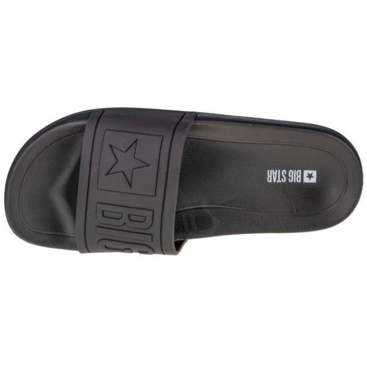 Vyriškos šlepetės baseinui Big Star, juodos