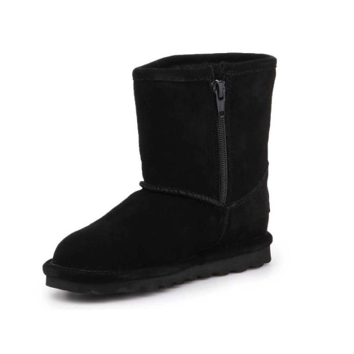 Vaikiški žieminiai batai su užtrauktuku Bearpaw Elle, juodi