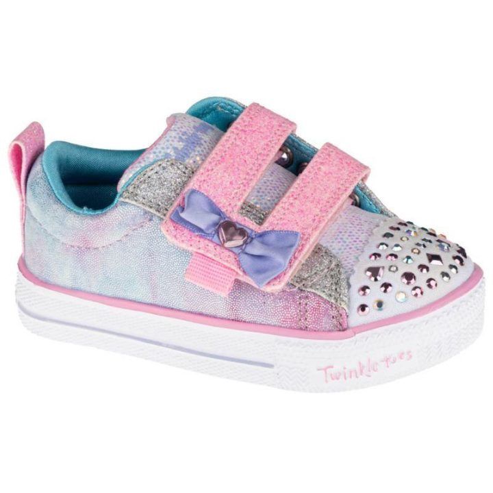 Vaikiški sportbačiai Skechers Shuffle Lite Sweet Supply, įvairiaspalviai