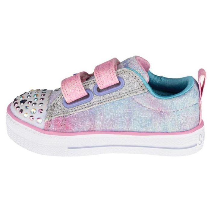 Vaikiški sportbačiai Skechers Shuffle Lite Sweet Supply, įvairiaspalviai