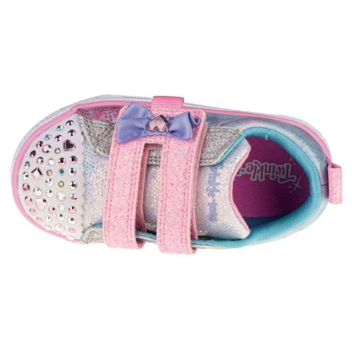 Vaikiški sportbačiai Skechers Shuffle Lite Sweet Supply, įvairiaspalviai