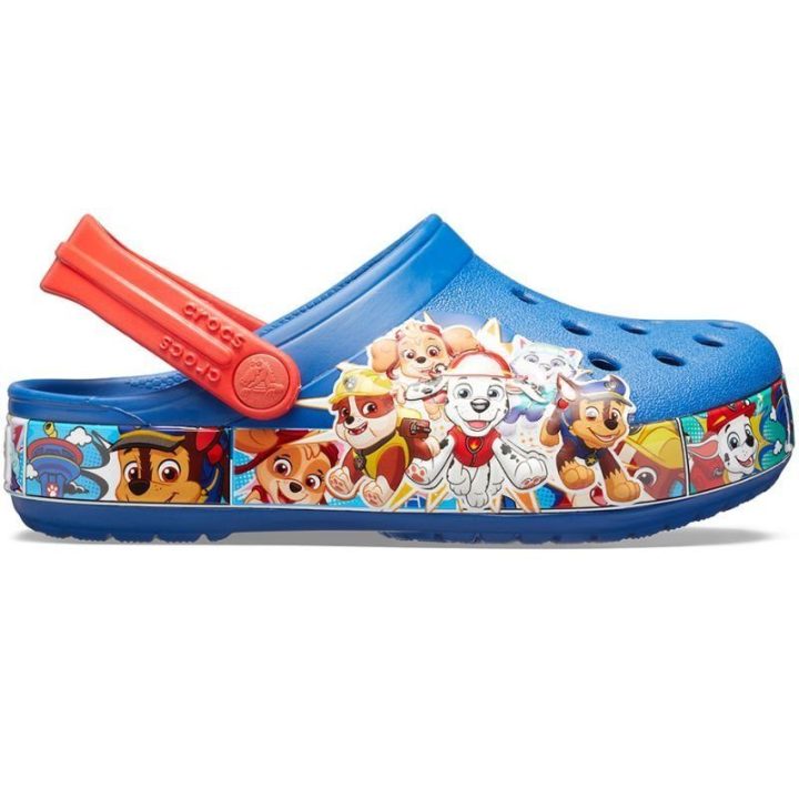 Klumpės vaikams su Paw Patrol personažais Crocs, mėlynos