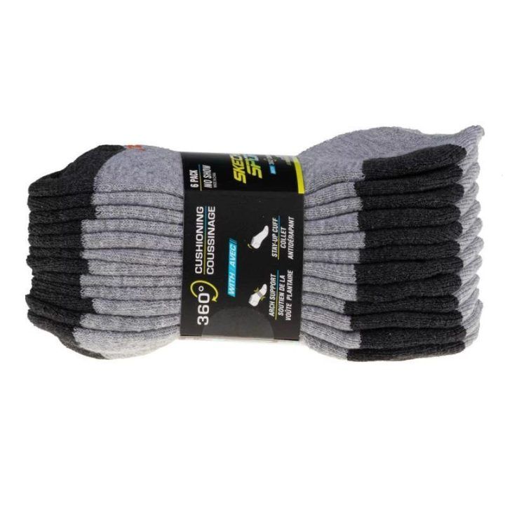 Kojinių-pėdučių komplektas berniukams Skechers, 6 poros