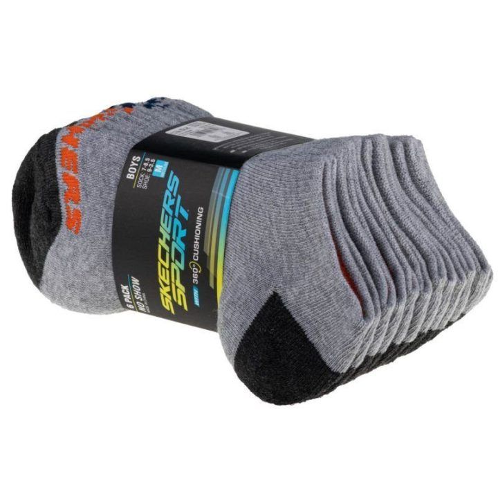 Kojinių-pėdučių komplektas berniukams Skechers, 6 poros