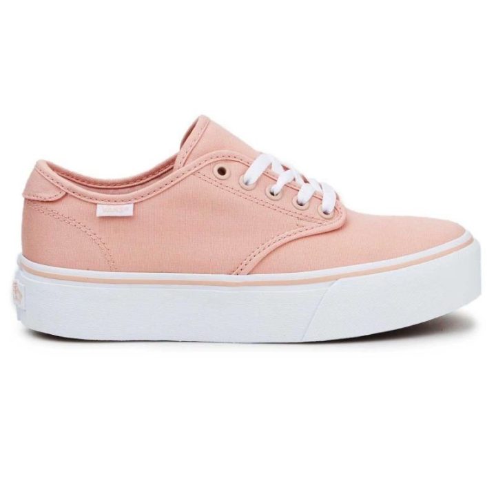Moteriški sportbačiai su platforma Vans Camden Platform, rožiniai